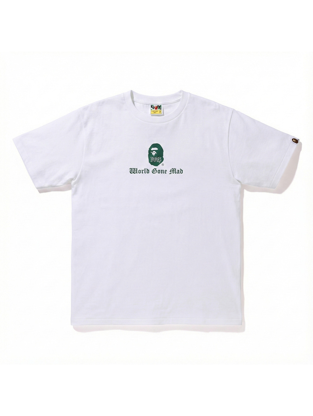 BAPE A Bathing Ape Logo Tee - White